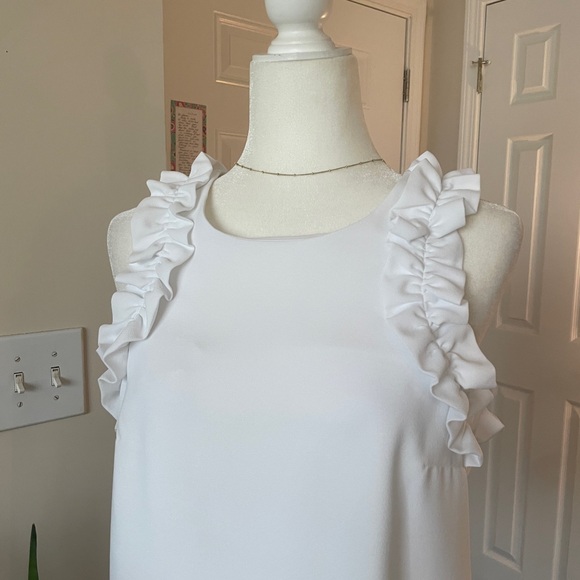 Kailee Sleeveless Ruffle Top - Picture 3 of 4